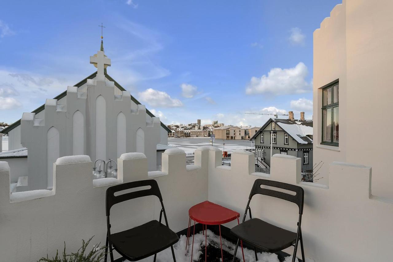 Castle House Luxury Apartments ريكيافيك المظهر الخارجي الصورة