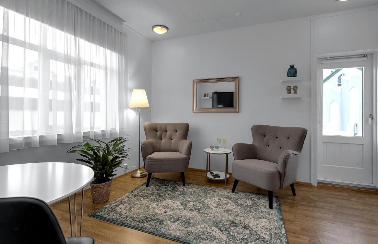Castle House Luxury Apartments ريكيافيك المظهر الخارجي الصورة